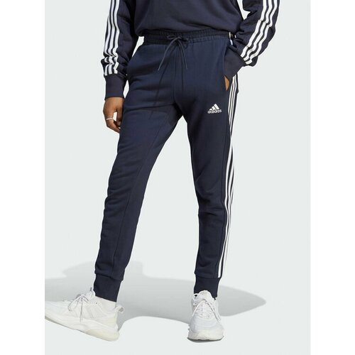 Брюки adidas, размер S [INT], синий худи adidas essentials french terry 3 stripes размер xs серый