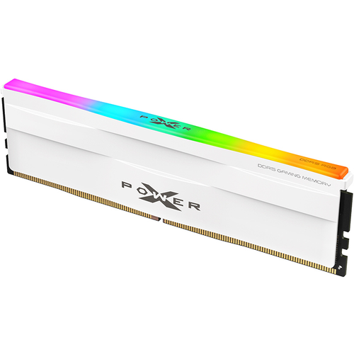 Модуль памяти DDR5 32GB Silicon Power SP032GXLWU560FSH XPOWER Zenith RGB PC5-44800 5600MHz CL40 1.25V white