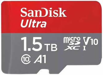 Карта памяти Micro SecureDigital 1.5Tb SanDisk Ultra microSDXC class 10 UHS-1 A1 SDSQUAC-1T50-GN6MN