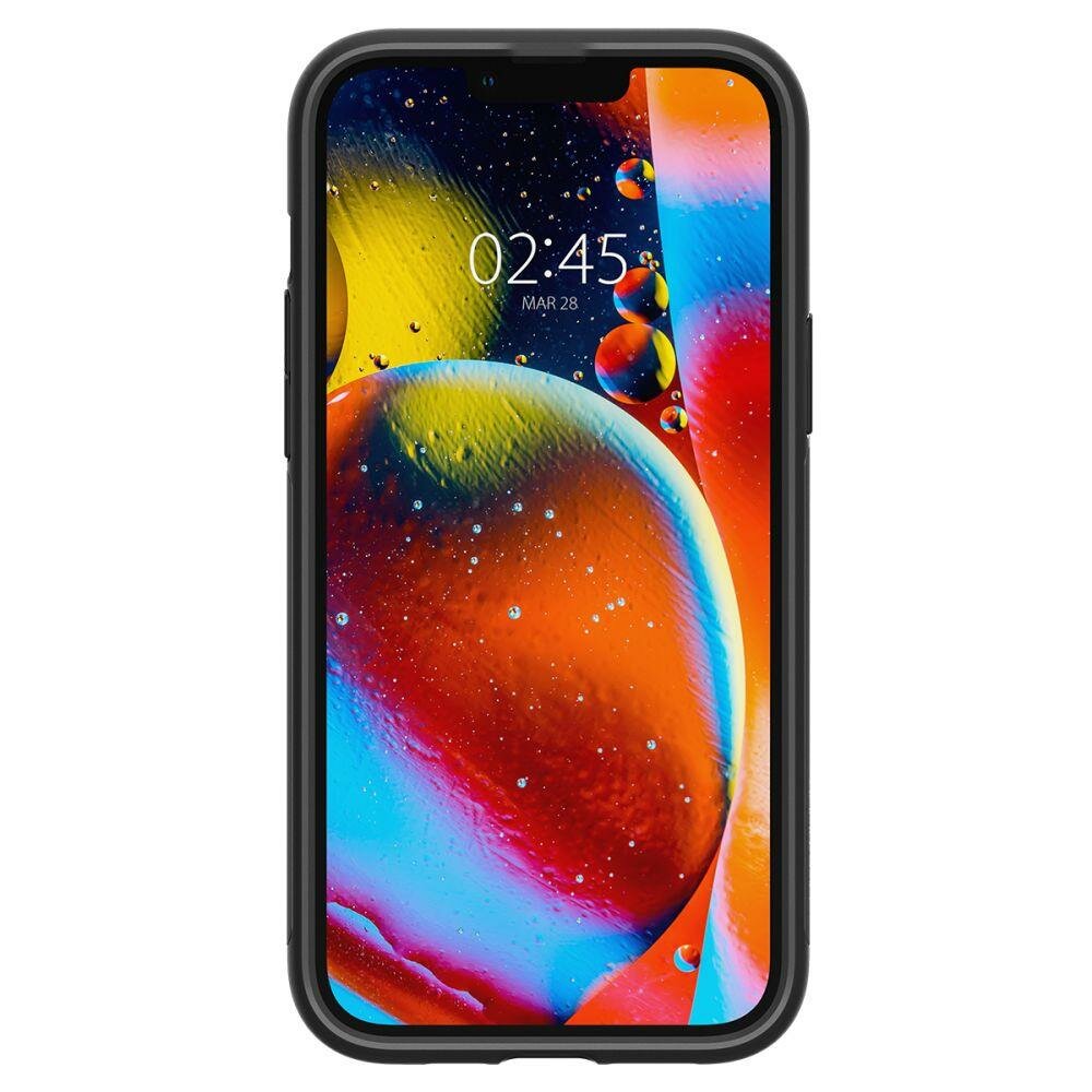 Чехол SPIGEN для iPhone 14 Plus - Slim Armor - Черный - ACS04657 — фото 1