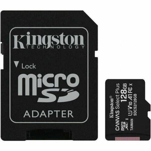 Карта памяти Kingston SDCS2/128GBSP комплект 5 штук карта памяти microsdxc kingston high endurance 64 гб uhs i class 10 u1 a1