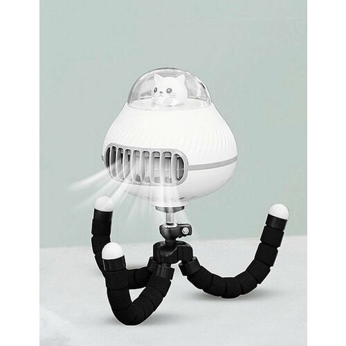 Мини вентилятор с гибким креплением осьминогом с подсветкой 170900₽