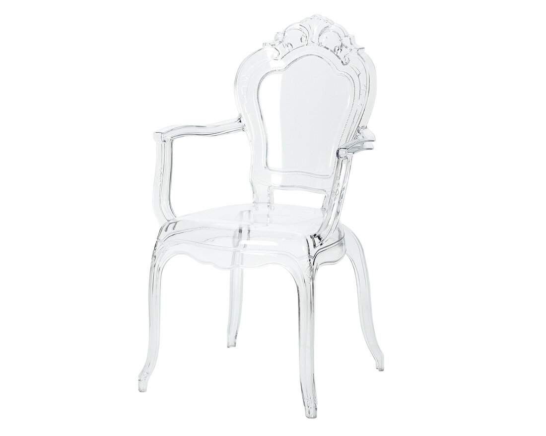 Прозрачный дизайнерский стул Royal Ghost