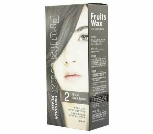 ВЛК Kwailnara Fruits Wax Гель для волос (Краска на фруктовой основе) Fruits Wax Pearl Hair Color #02 60мл*60гр