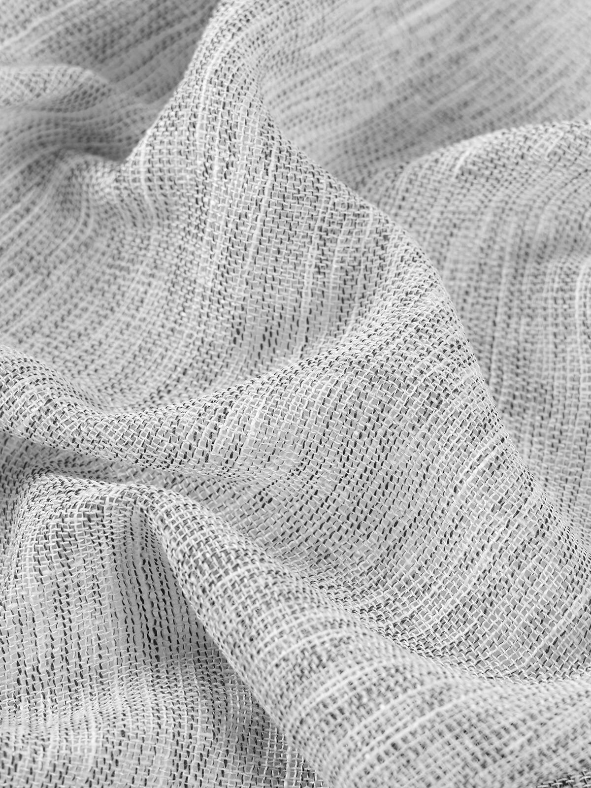 Штора на ленте DAILY by T "Бланш" лен/меланж, серый, 200x270, 1 шт