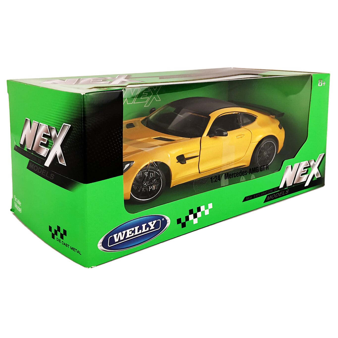Коллекционная модель Welly Mercedes-Benz AMG GT R 24081 в ассортименте - фото №14