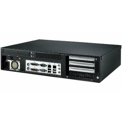 IPC-603MB-35C Корпус 2U 3-Slot Rackmount Chassis for ATX/MicroATX Motherboard with Front I/O Advantech g41fa512zbg0020 high airflow atx mid tower chassis with dual radiator support and argb lighting high airflow atx mid tower chassis with dual radiator