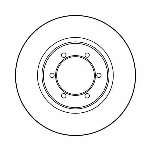 Тормозной диск TRW - фото №2