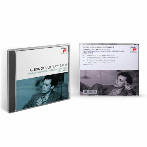 Glenn Gould - Bach: Two Part Inventions & Three Part Sinfonias & Toccatas (3CD) 2012 Sony Jewel Аудио диск бетховен л в sonates n 30 31 32 исп glenn gould lp