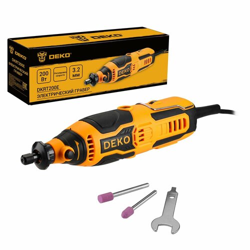 Гравер DEKO DKRT200E 063-1410 200 Вт коробка 1990₽
