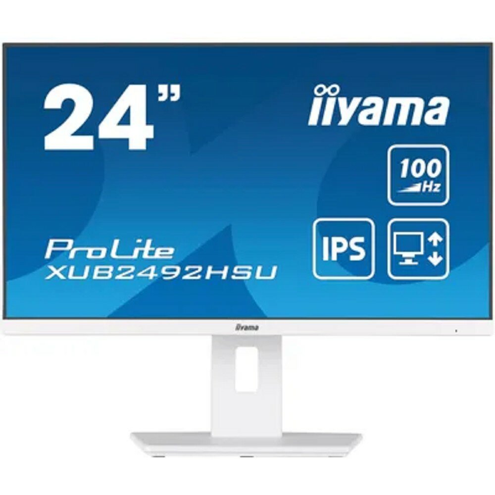 Iiyama Монитор LCD 23.8' XUB2492HSU-W6 белый