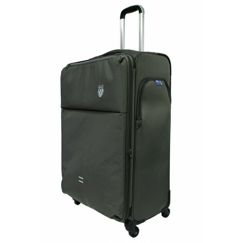 Чемодан Kong.LV, 90 л, размер XL, серый