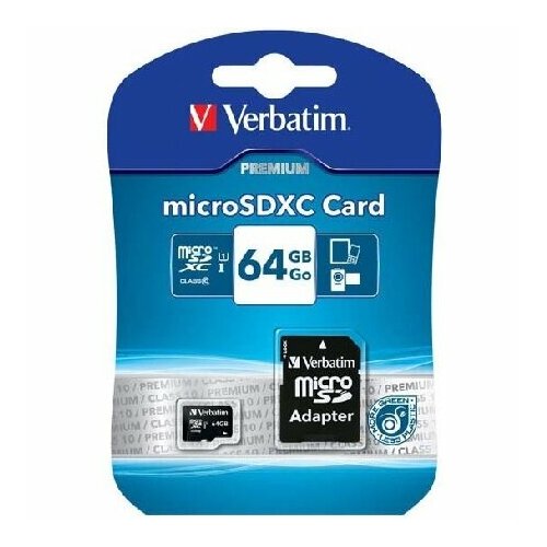 MicroSD 64 ГБ VERBATIM 44084 – Verbatim – 15-020-301 – 0023942440840