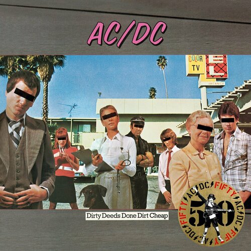 Виниловая пластинка AC/DC. Dirty Deeds Done Dirt Cheap. Gold Metallic (LP) виниловая пластинка ac dc dirty deeds done dirt cheap remastered 5099751076018