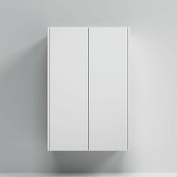 Шкаф для ванной AM.PM Func M8FCH06029WM 60 см, белый матовый, универсальный, с полками, нажимное открывание push-to-open, эмалевое покрытие, Германия