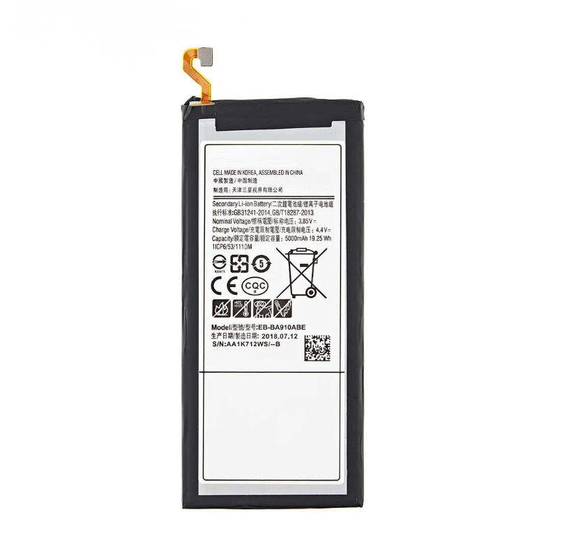 Аккумуляторная батарея MyPads EB-BA910ABE 5000 MAh на телефон Samsung Galaxy A9 Pro SM-A910F/DS 6.0