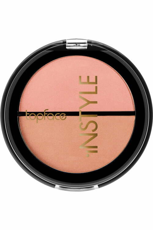 Topface Румяна для лица двойные Instyle Twin Blush On 4