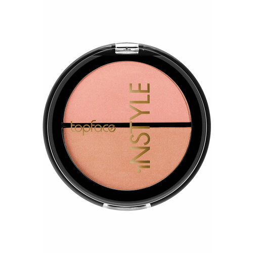 Topface Румяна для лица двойные Instyle Twin Blush On 4