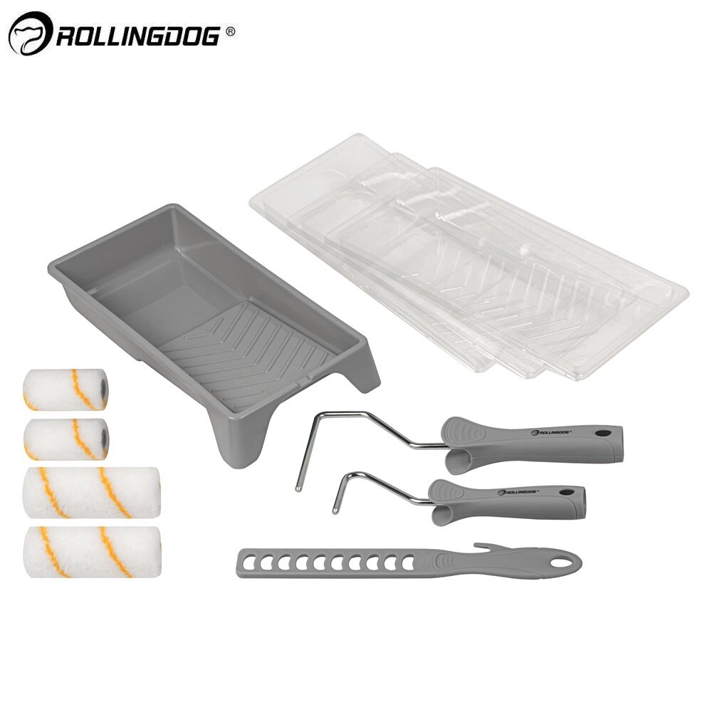 фото Набор малярный (11 предметов) Rollingdog серия Standard арт.70221