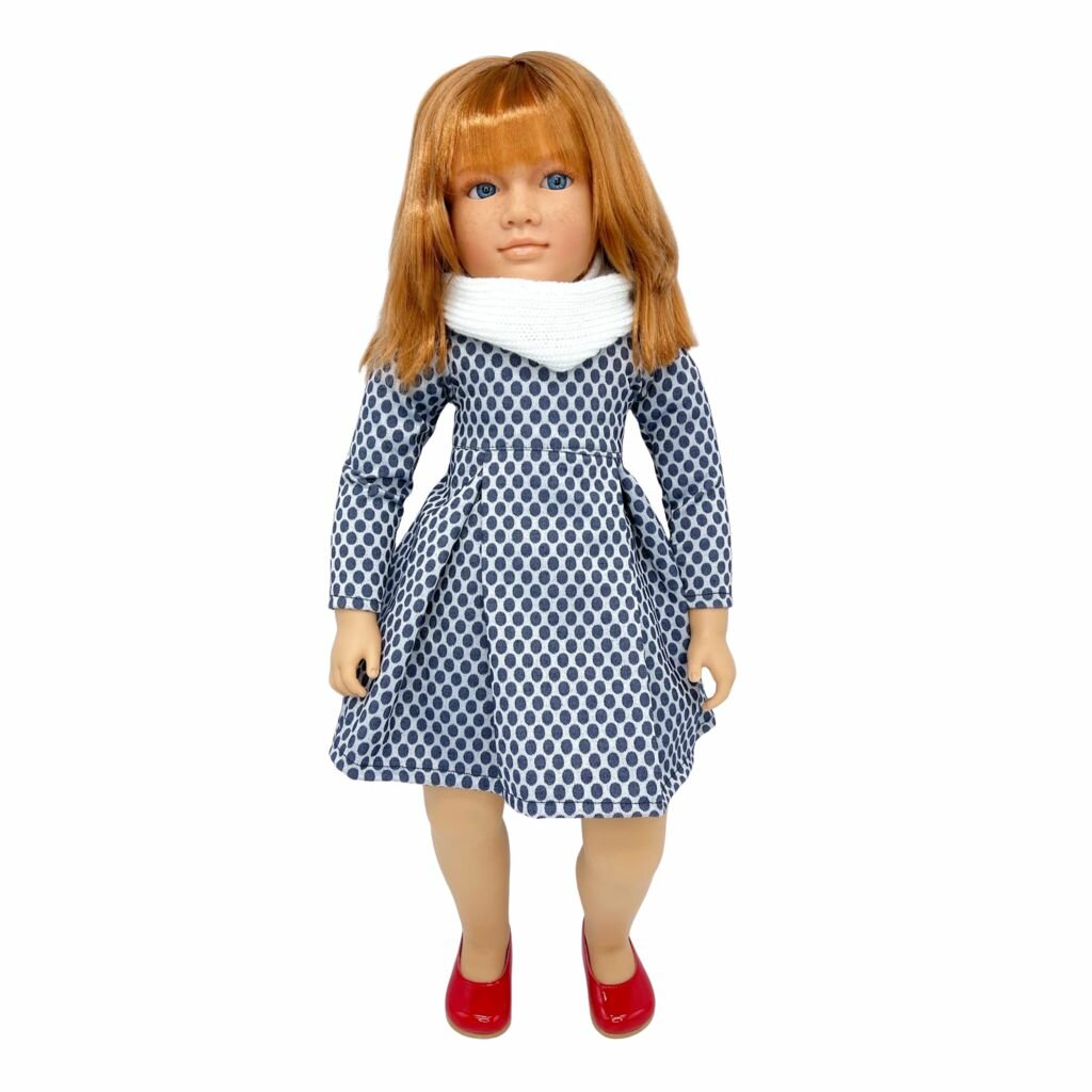 Кукла LAMAGIK мягконабивная 60см Amelie (9009)