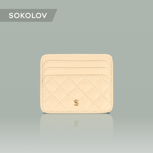 Картхолдер SOKOLOV бежевый 3243₽