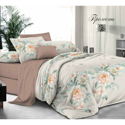 Постельное белье Евро Люксония бязь Прелесть 2977₽