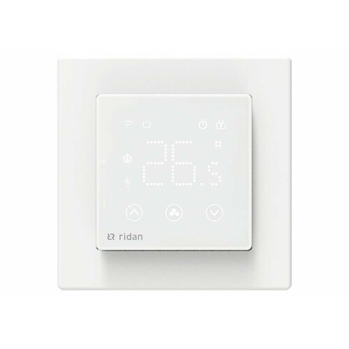 Электронный комнатный термостат RSmart-SW с Wi-Fi подключением 230V белый 11340₽