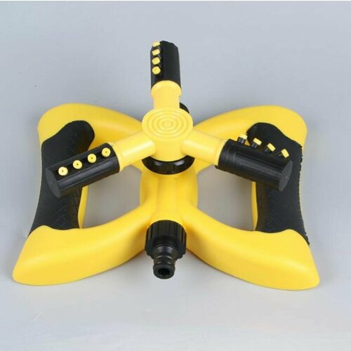 Распылитель дождеватель разбрызгиватель для полива газона цветов садовый 12 форсунок поворотный Поливалка для газона на дачу 690₽