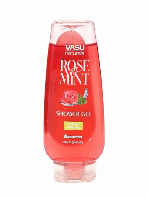 Гель для душа Роза и Мята (Shower Gel Rose Mint), 250 мл