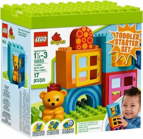 Конструктор LEGO DUPLO 10553 Toddler Build and Play Cubes (Строительные блоки для игры малыша)