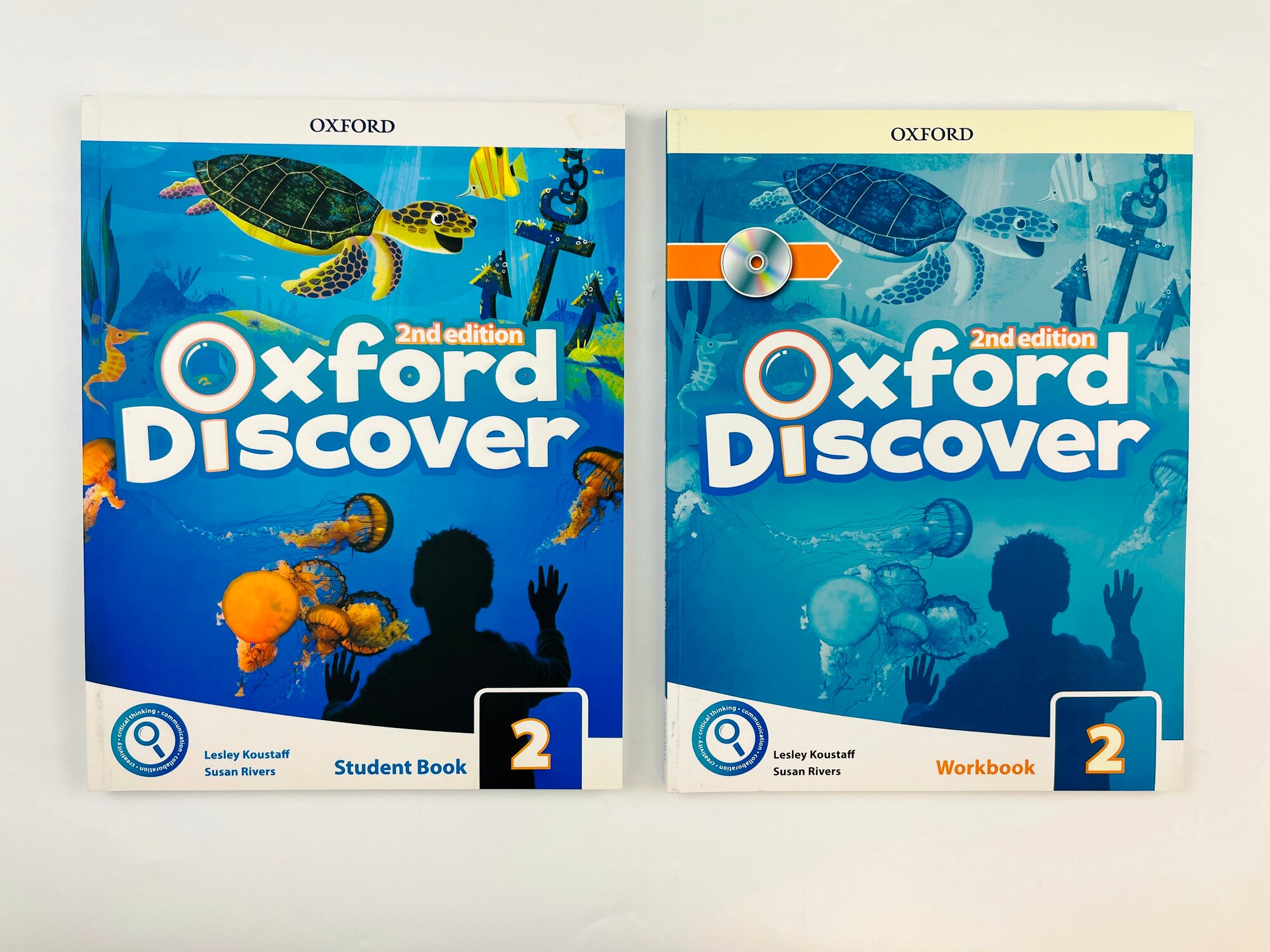 Oxford Discover 2 Student Book + Workbook with DVD (2nd edition)