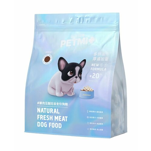 PetMi Adult Dog Chicken & Eggs - Сухой корм для взрослых собак, с кусочками курицы и желтками 1.5 кг (1.5 кг)