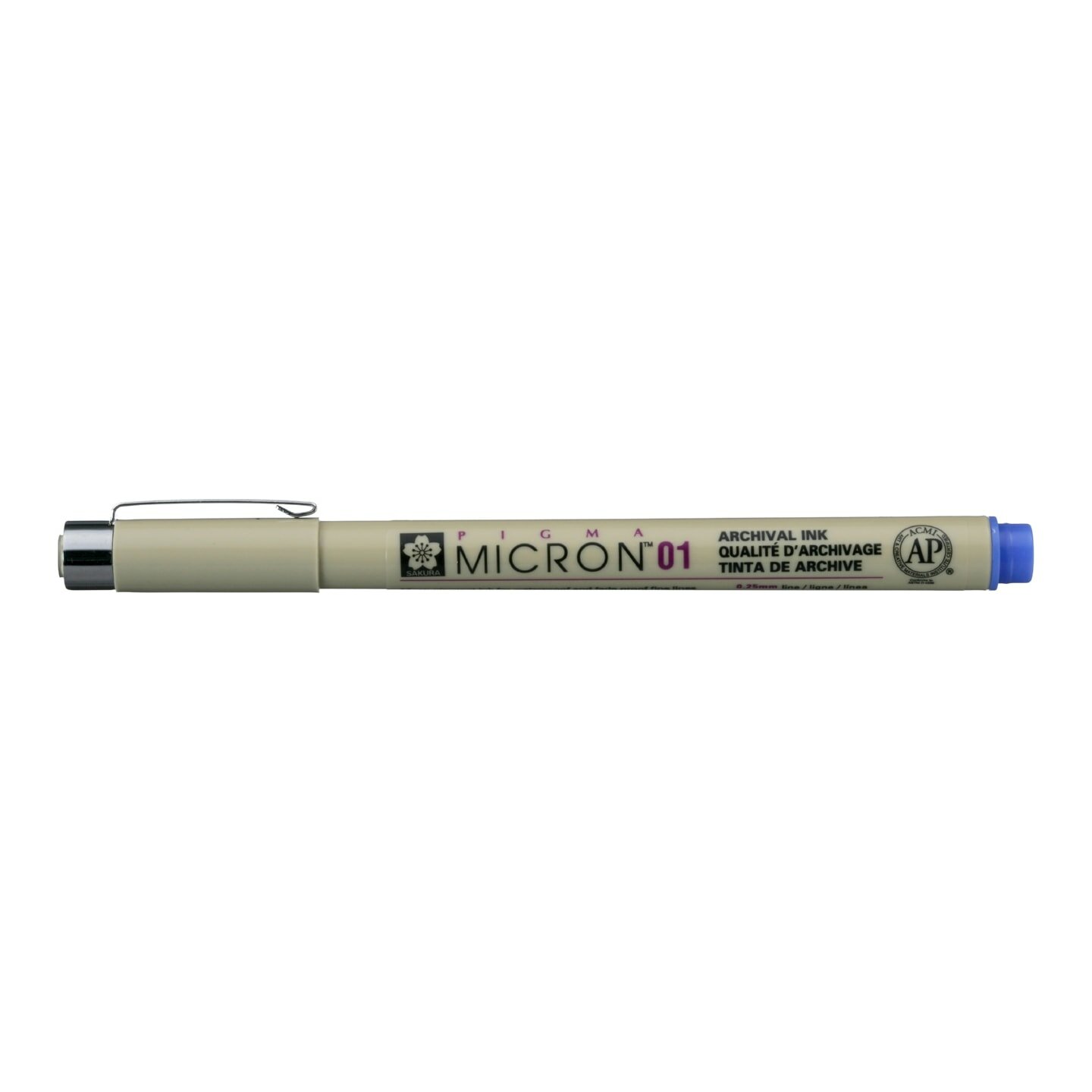 Ручка-линер капиллярная Pigma Micron, 0,25 мм, цвет чернил: синий