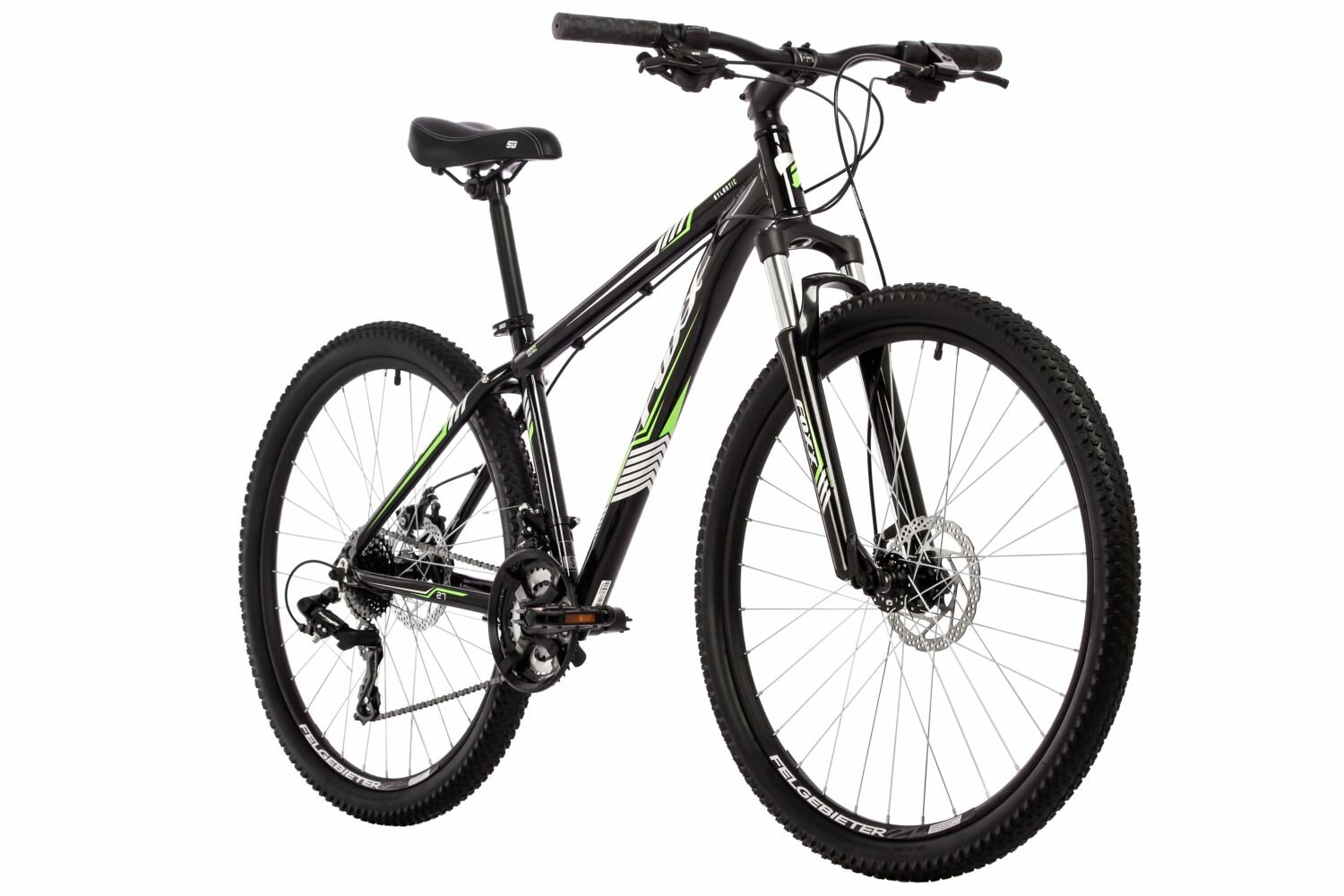 Велосипед горный Foxx Atlantic D 29" 20" 24 ск. зеленый 29AHD. ATLANTIC.20GN4 2024