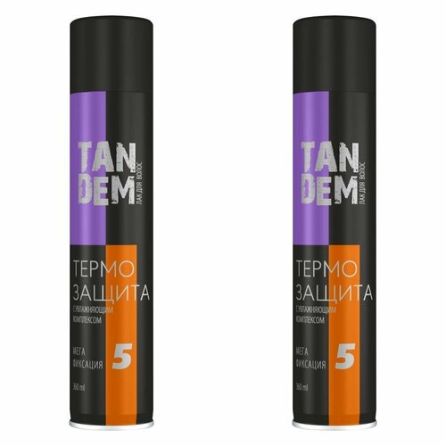 Сибиар Лак для волос Tandem Термозащита, 360 мл. , 2 шт
