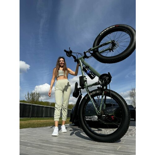 Велосипед Фэтбайк SPR Richiesto 24 Горный Спортивный Взрослый Подростковый зеленый 27200₽