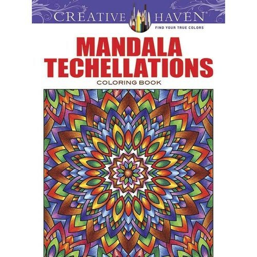Wik John "Creative Haven Mandala Techellations Coloring Book"