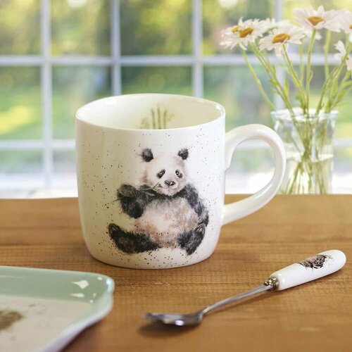 Кружка Royal Worcester Забавная фауна Панда 310мл белый