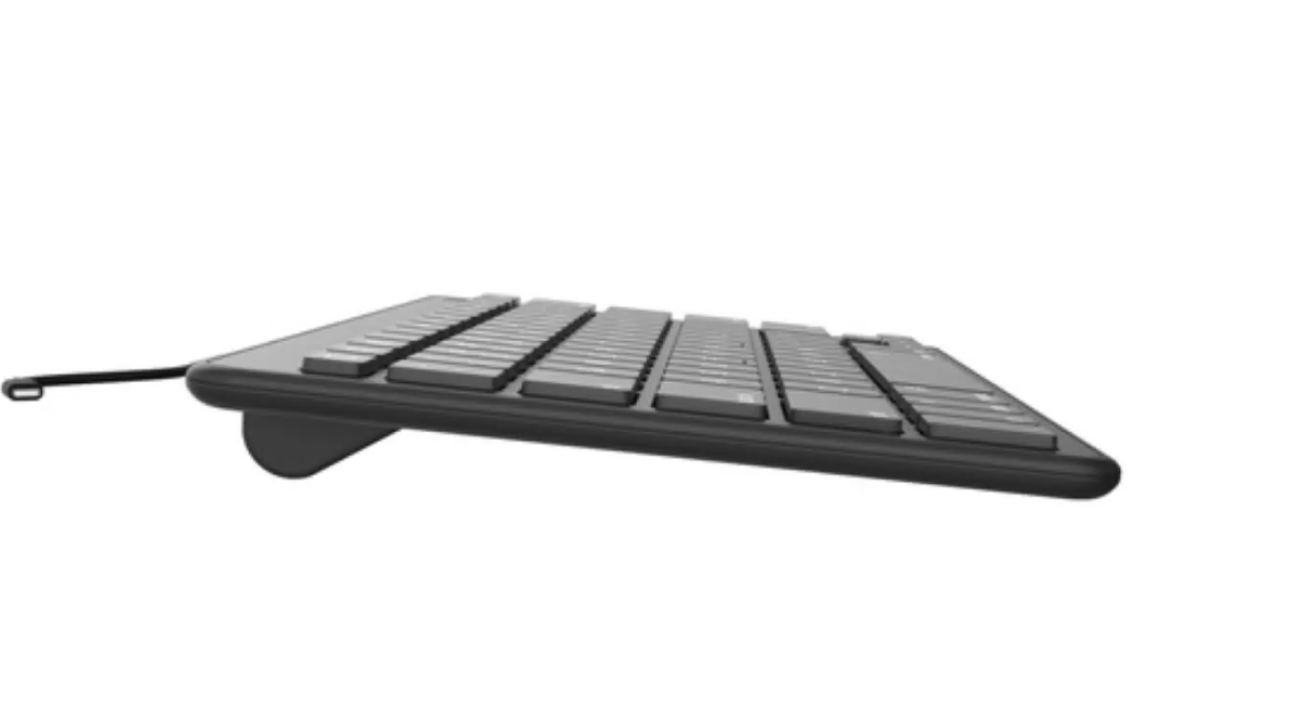 Клавиатура Zagg Universal Wired Lightning Keyboard черный, английская - фото №4