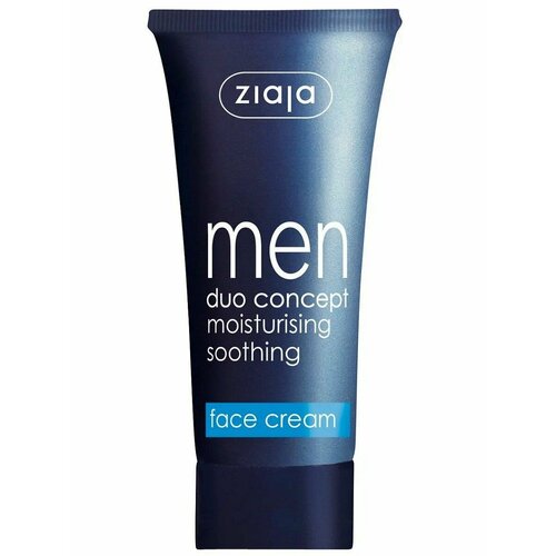 Ziaja Крем для лица мужской увлажняющий SPF 6, 50 мл