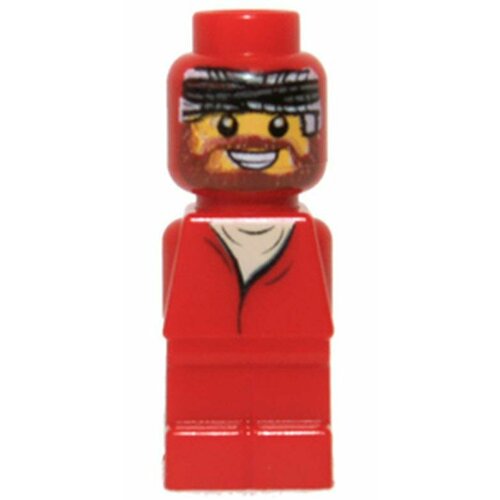 Минифигурка Lego 85863pb007 Microfigure Ramses Pyramid Adventurer Red (4560462) the red pyramid