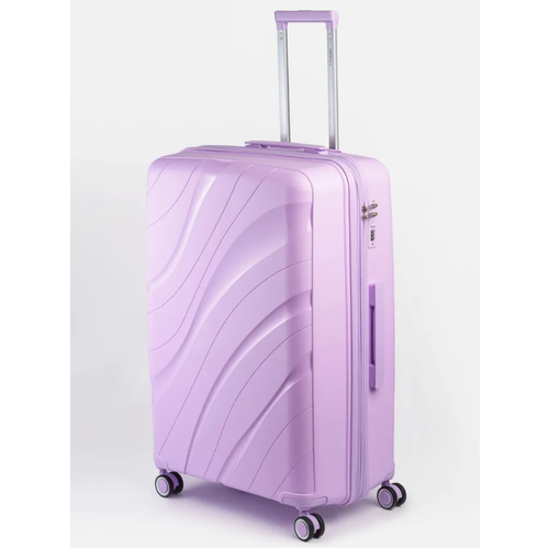 Чемодан Impreza, 115 л, размер L, фиолетовый чемодан 115 л размер l фиолетовый