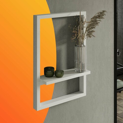 Полка настенная навесная для цветов лофт