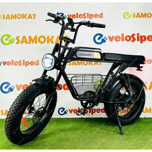Электровелосипед фэтбайк двумя сидениями Электрический Велогибрид Spetime K7 500 Вт 109870₽