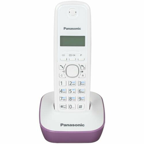 Телефон беспроводной (DECT) Panasonic KX-TG1611RUF телефон dect panasonic kx tg2511run