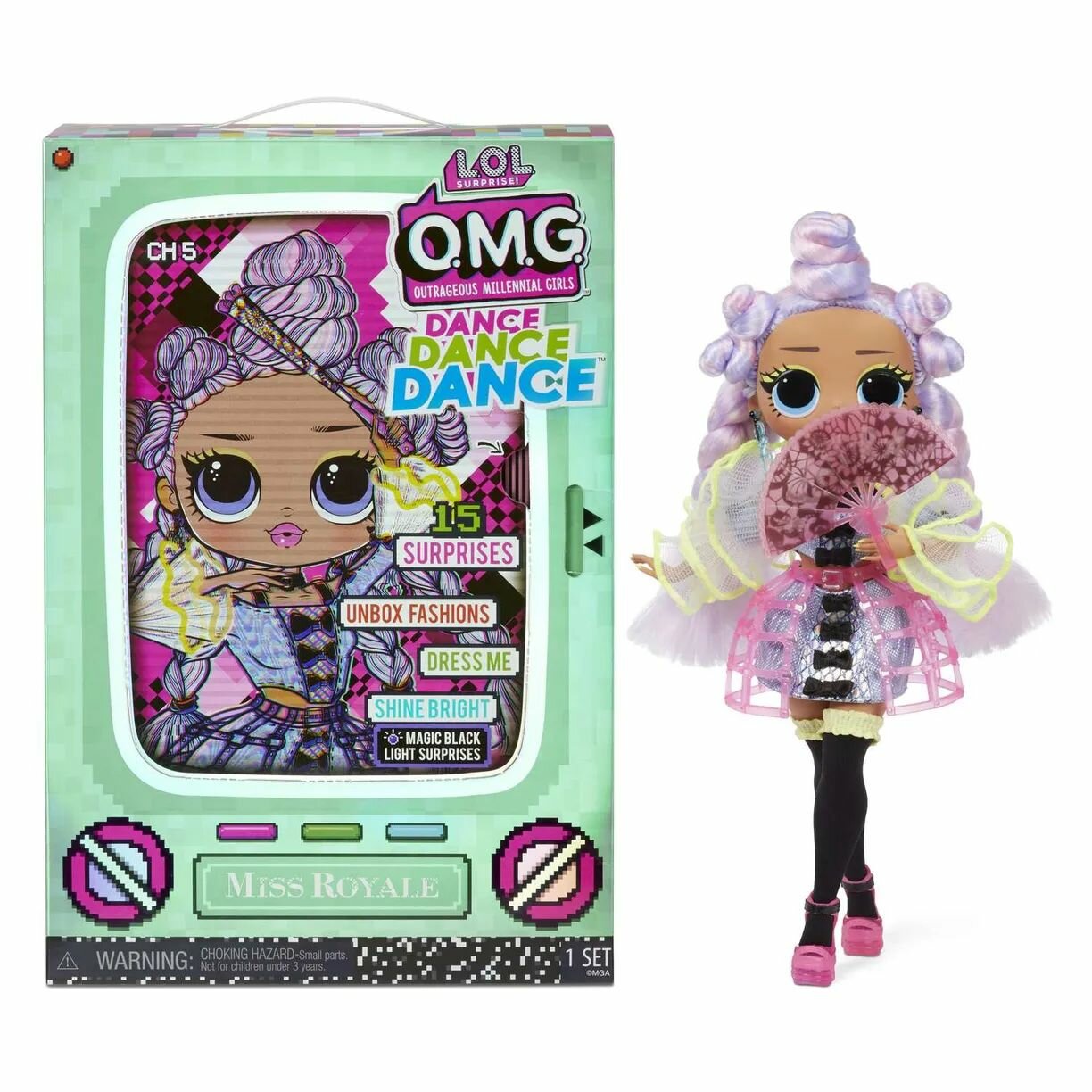 Кукла L.O.L. Surprise O.M.G. Dance Miss Royale, 572978