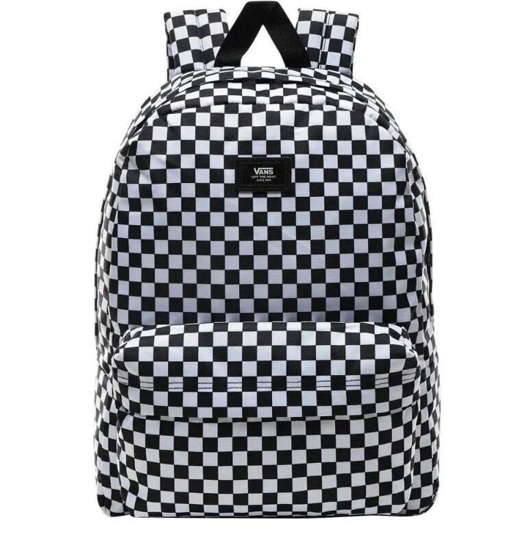 фото Рюкзак VANS Old Skool черный с вышивкой