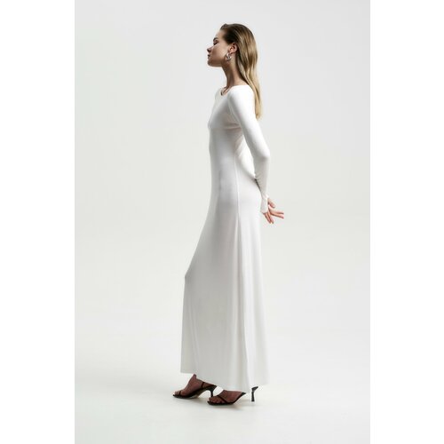 Платье Basis, размер L, белый платье basis размер l белый