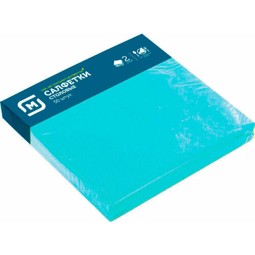 Бумажные салфетки Магнит 2 слоя пастельных цветов 2424см 50шт в ассортименте 600₽