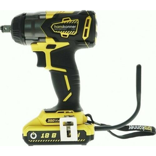 Гайковерт аккумуляторный HANSKONNER HCD18350S onebat 8095500₽